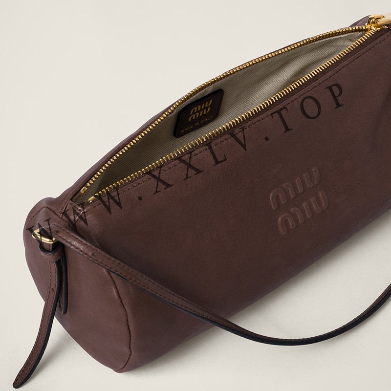 nappa leather pouch