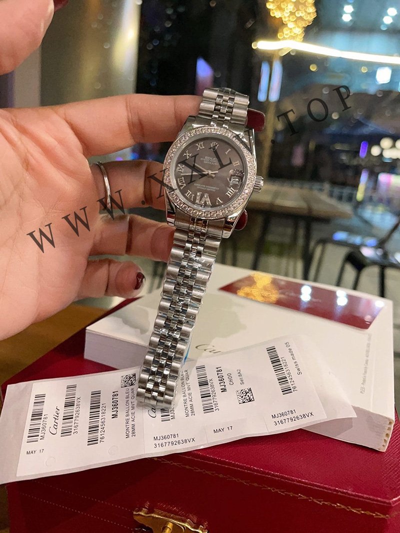 rolex datejust 31 diamond bezel diamond vi (top quality)