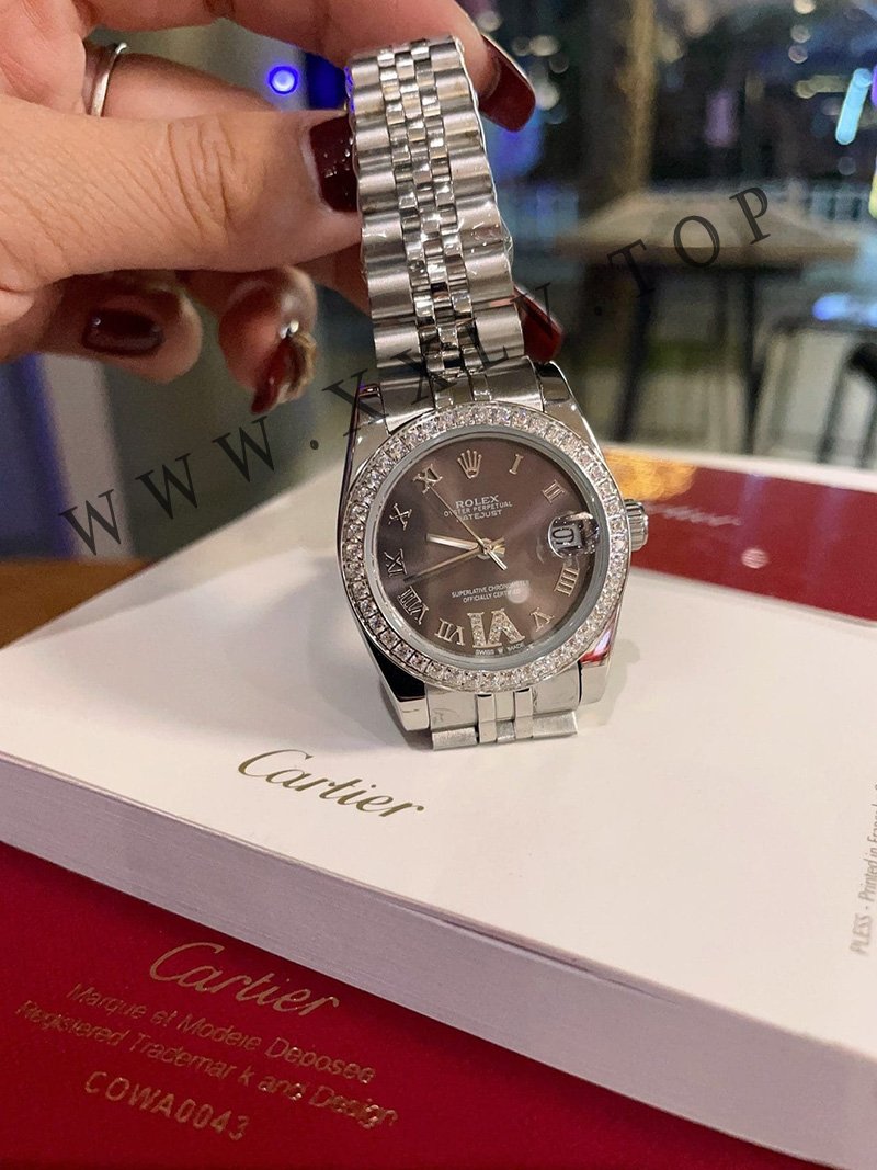 rolex datejust 31 diamond bezel diamond vi (top quality)