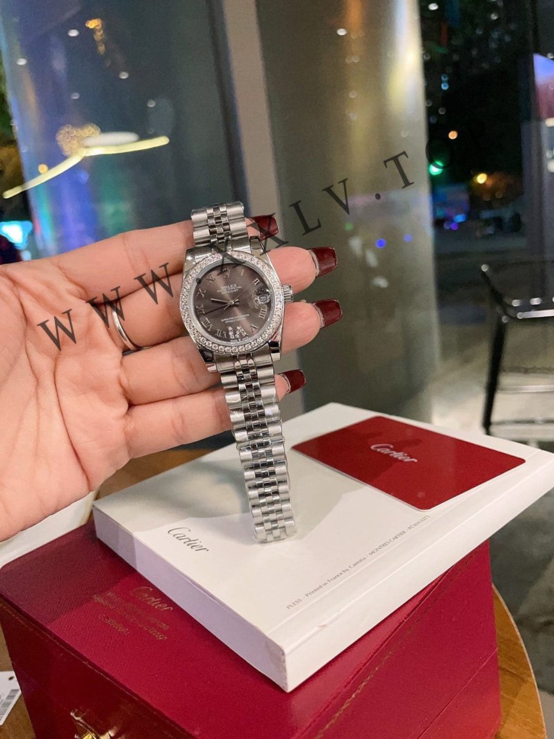 rolex datejust 31 diamond bezel diamond vi (top quality)