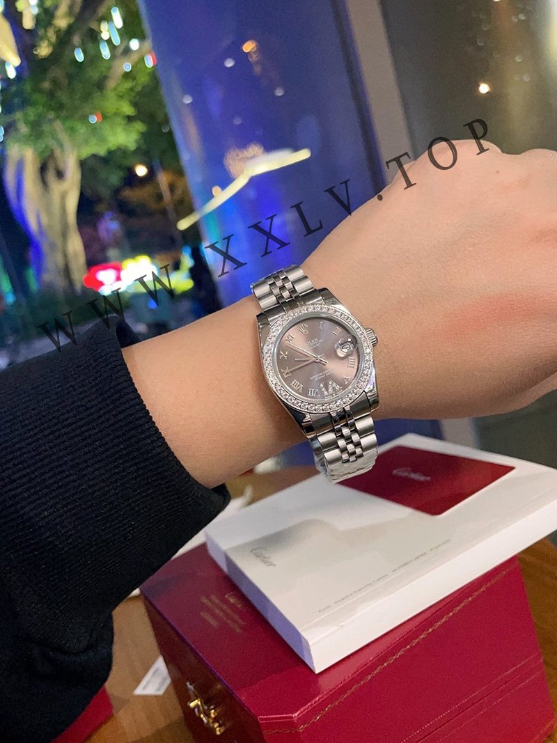 rolex datejust 31 diamond bezel diamond vi (top quality)