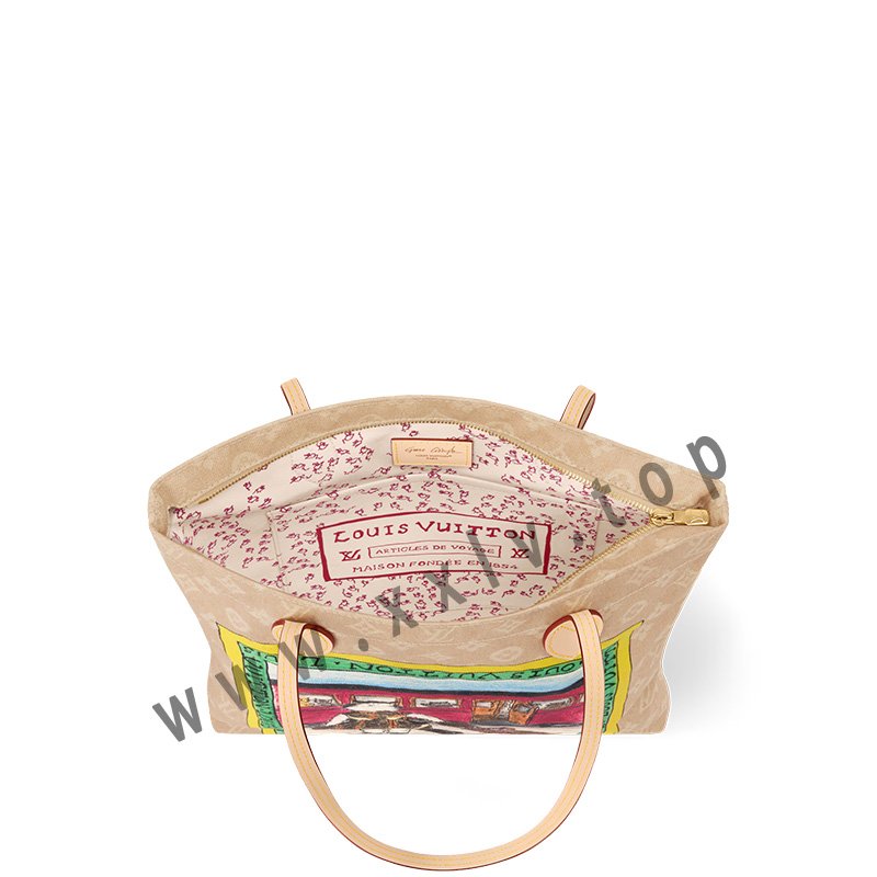 louis vuitton carry it m15128 pm1 interior view