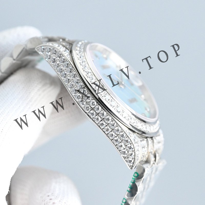 rolex journal 41mm calibre 3255 over 2000 diamonds