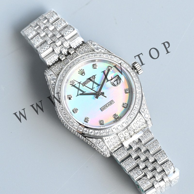 rolex journal 41mm calibre 3255 over 2000 diamonds