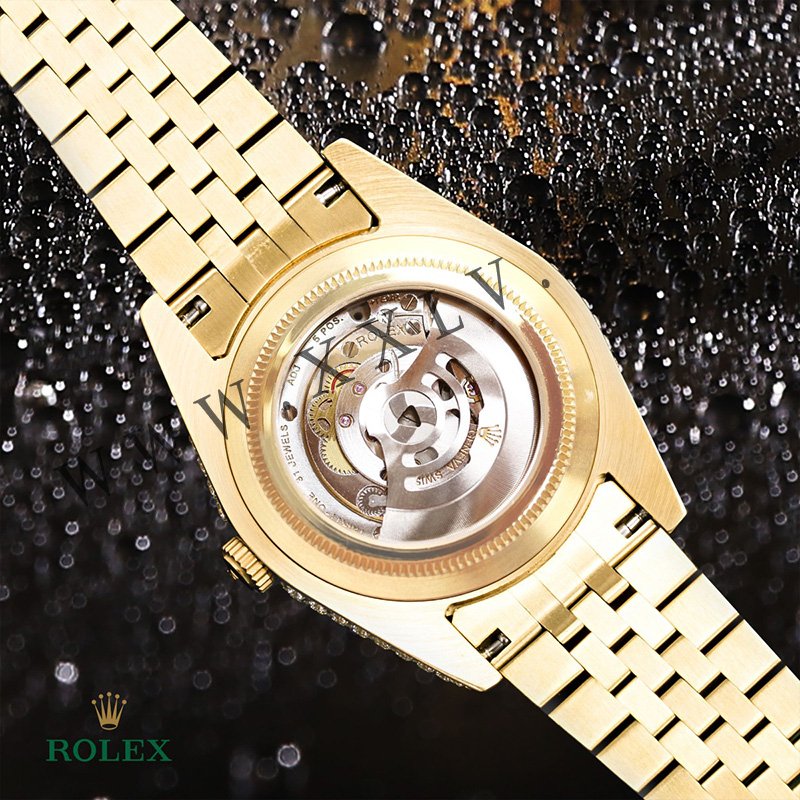 rolex journal 41mm calibre 3255 over 800 diamonds