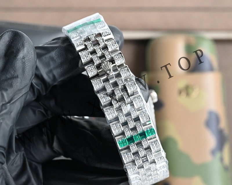 rolex journal 41mm calibre 3255 over 2000 diamonds