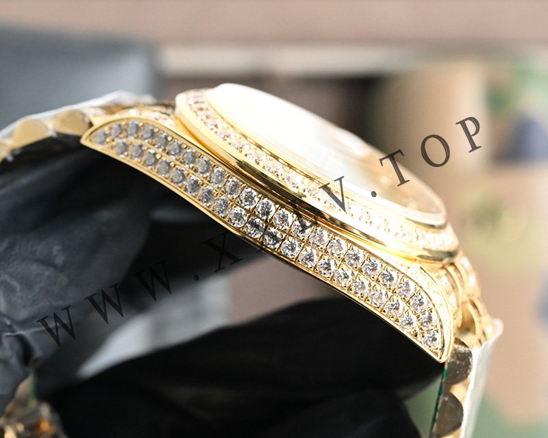 rolex journal 41mm calibre 3255 over 800 diamonds