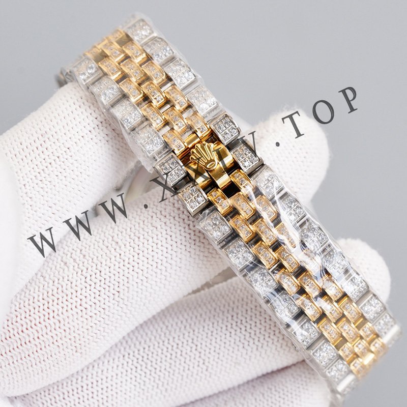 rolex journal 41mm calibre 3255 over 2000 diamonds