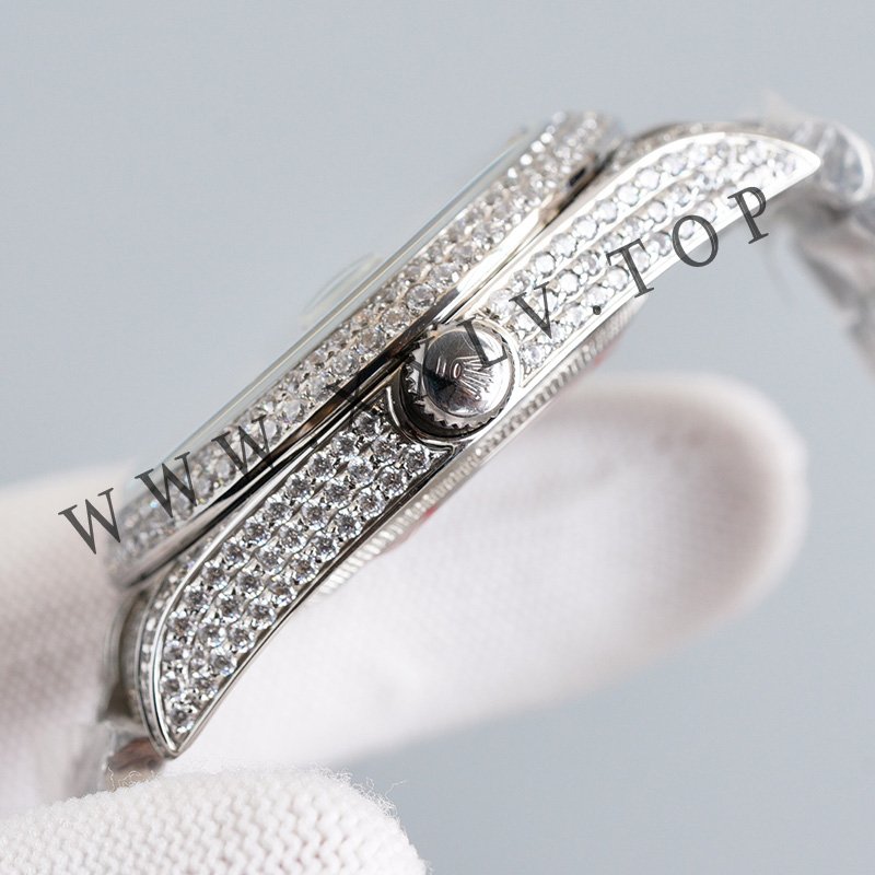 rolex journal 41mm calibre 3255 over 2000 diamonds