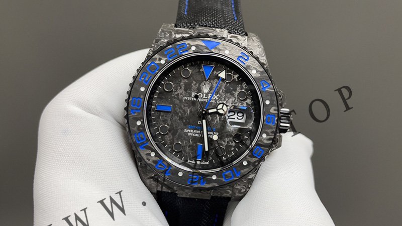 rolex daytona 40mm calibre 3255 (top quality) carbon fiber material