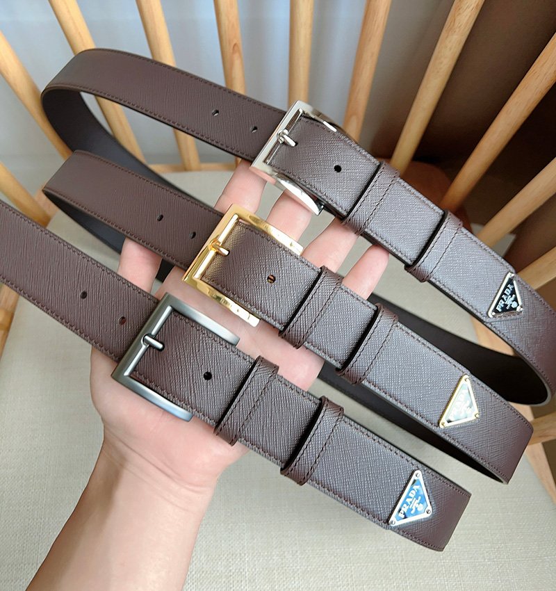 prada woman belt not for sale exclusive gift: free wallet with purchase of any 2 items.
